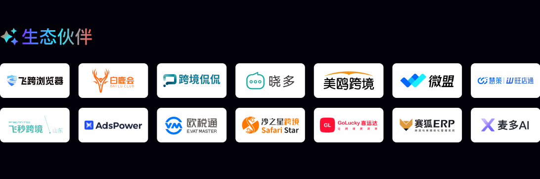 生态伙伴 Logo