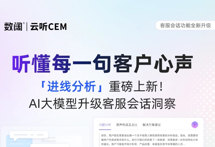 给你的客服系统，装上&ldquo;AI洞察引擎&rdquo;