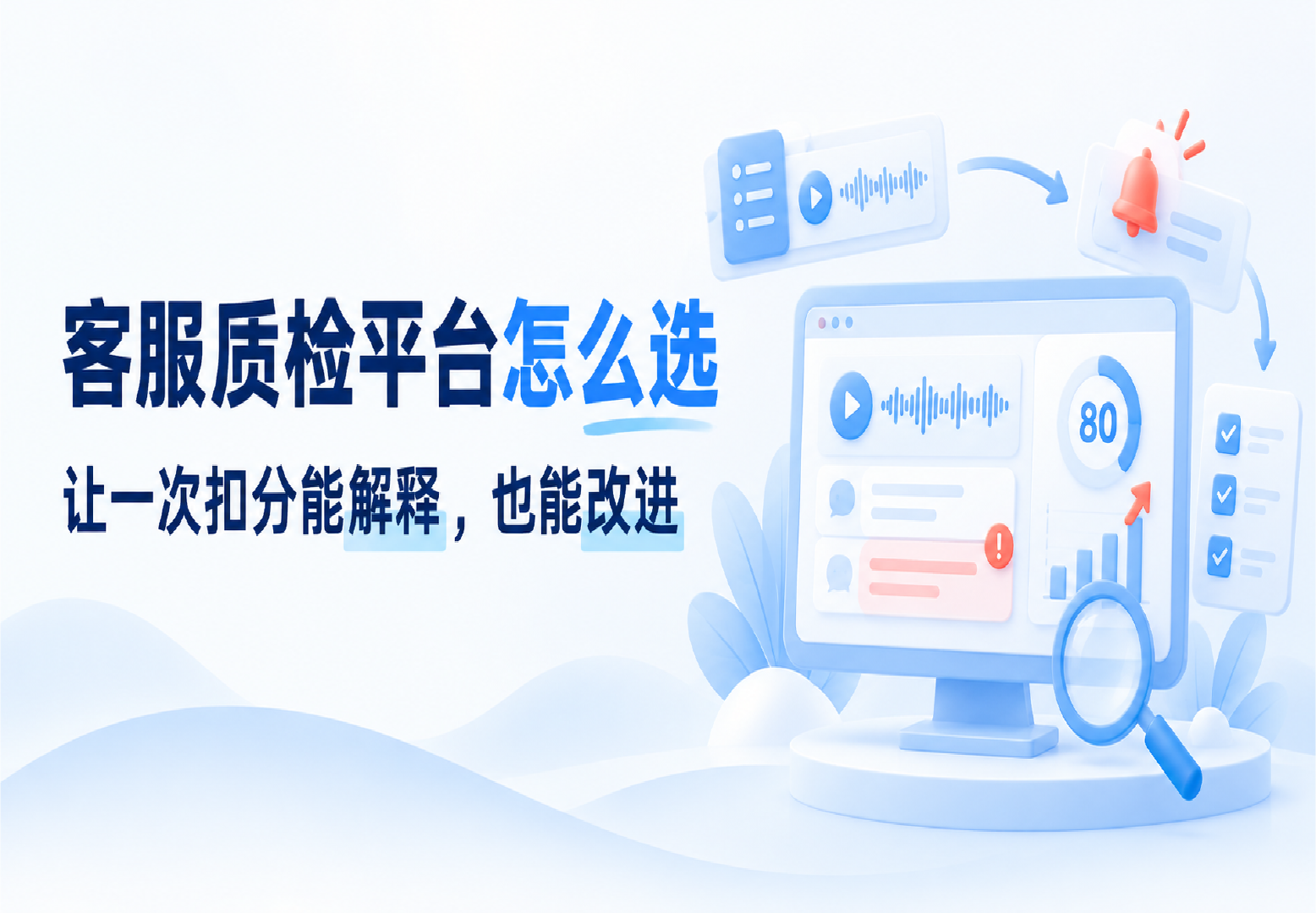 客服质检平台怎么选：让一次扣分能解释，也能改进